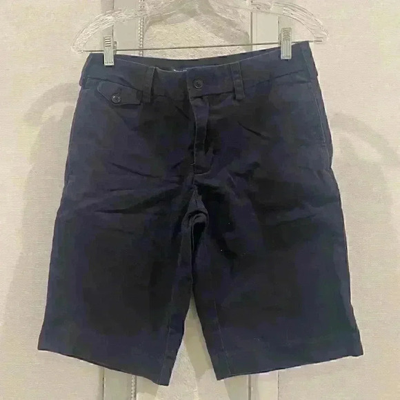 RALPH LAUREN SPORT | Navy Golf Shorts | Sz 4 100% Cotton | EUC - Picture 2 of 6